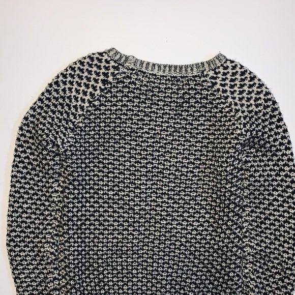 Anthropologie Sparrow Black and White Knit Sweater - Women’s Size XS - Picture 5 of 11
